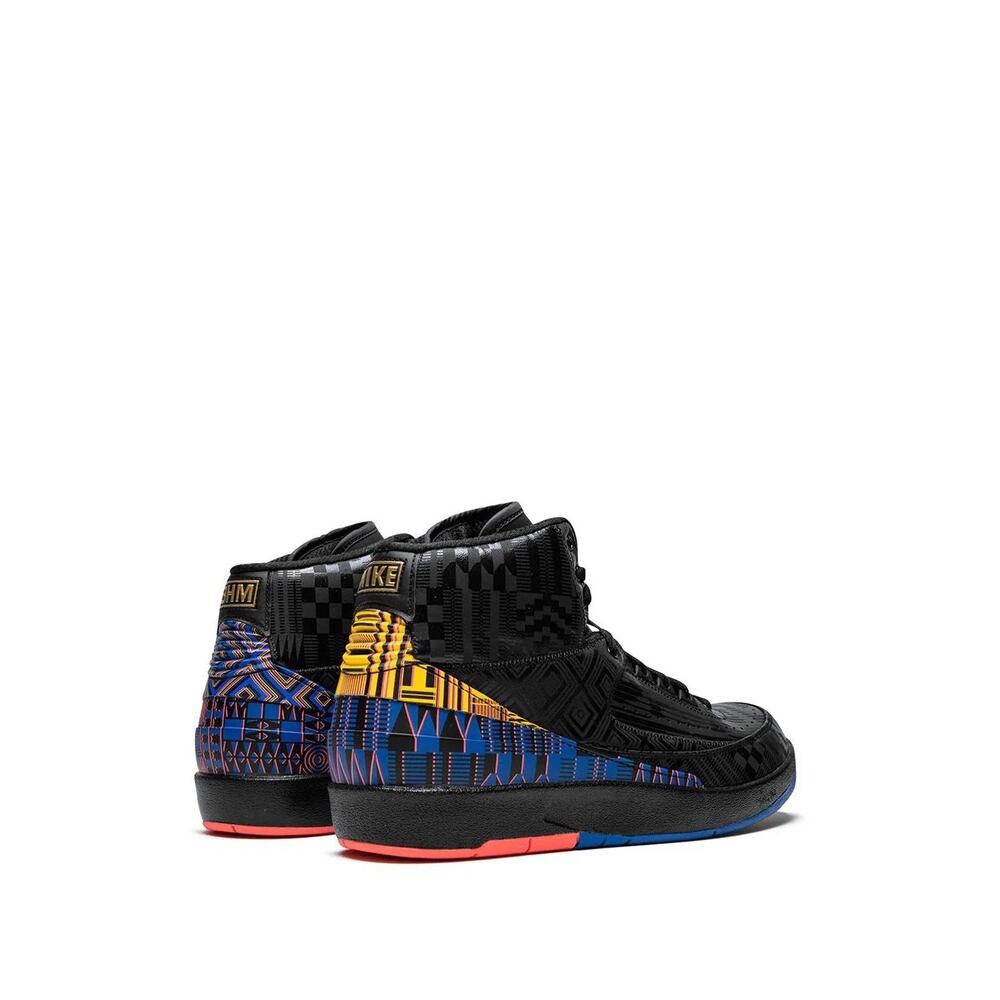 Limited Edition Nike Air Jordon 2 Retro BLM BHM Size: Youth 6.5
